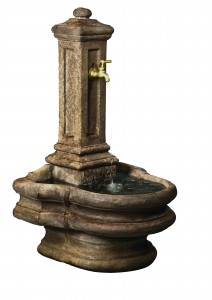 Column Well Fountain